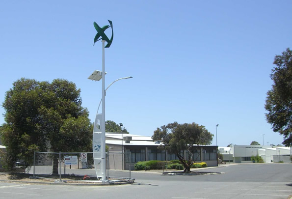 First Hybrid Streetlight Victor Harbor